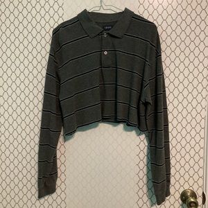 cropped IZOD sweater